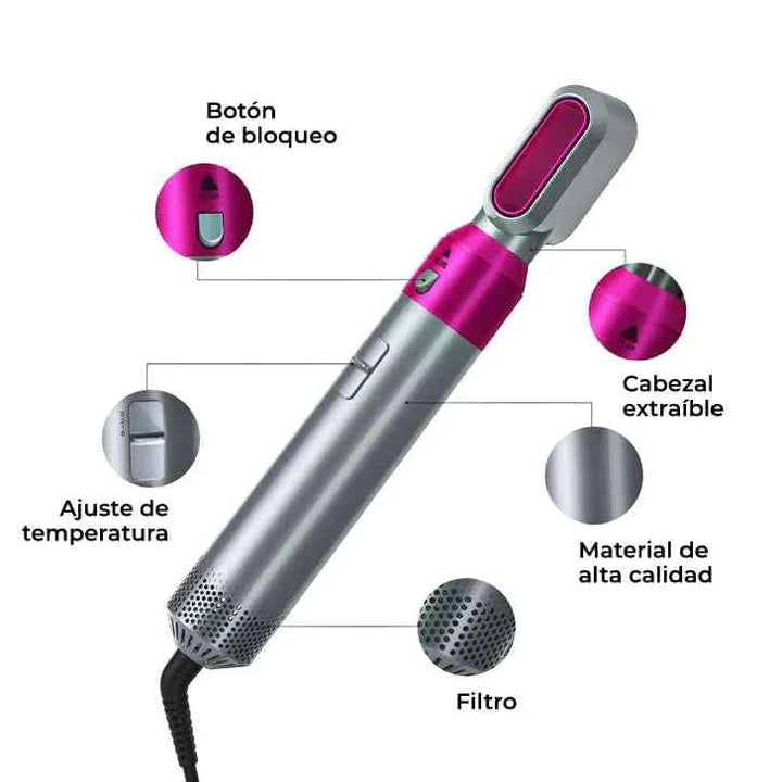 StylePro™ - Cepillo Modelador 5 En 1