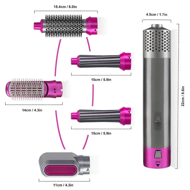 StylePro™ - Cepillo Modelador 5 En 1